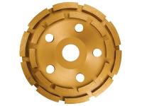 MATRIX Чашка алмазная зачистная, 180 мм, двухрядная