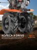 Мотоблок бензиновый PATRIOT Калуга М с колесами X-Drive