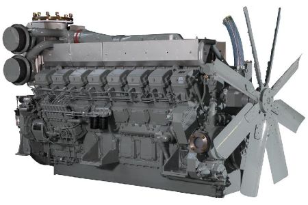 Двигатель Mitsubishi S16R-PTA2