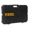 Набор инструментов, 1/2", 1/4", 3/8", CrV, S2, пластиковый кейс, 216 предметов Denzel