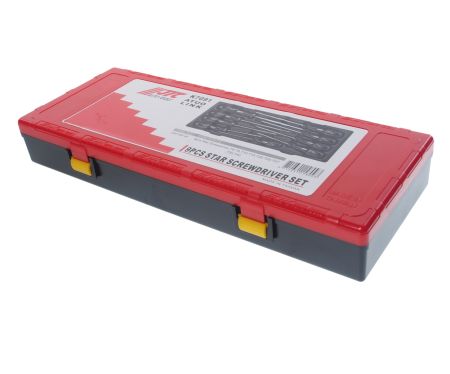 Набор отверток TORX T8-T40 9 предметов в кейсе JTCJTC