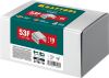 KRAFTOOL скобы тип 53F (D/056), 19 мм, калибр 23GA. 5000 шт (31787-19)