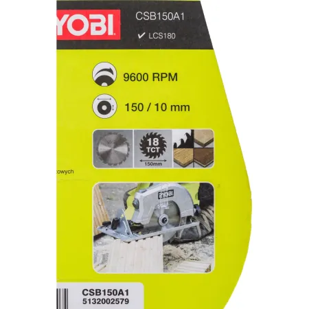 Пильный диск для LCS180/RWSL1801M CSB150A1 Ryobi