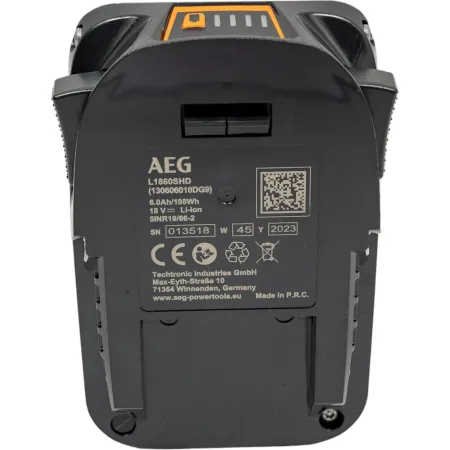 Аккумулятор L1860SHD AEG