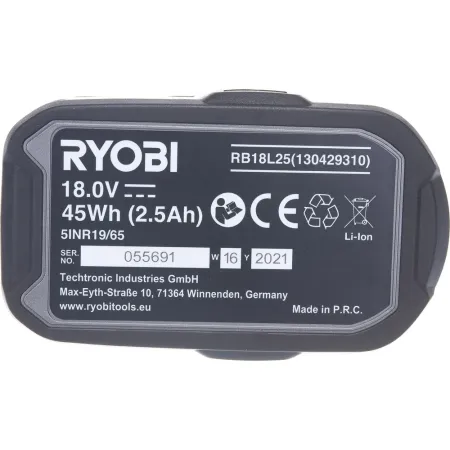 Аккумулятор ONE+ RB18L25 Ryobi