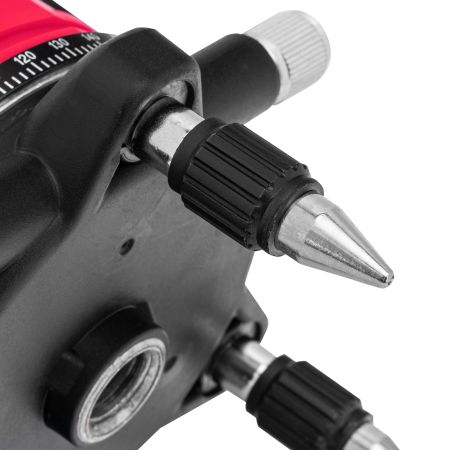 Лазерный уровень CRL-30R, 30 м, красный луч, батарейки, резьба 5/8" MTX
