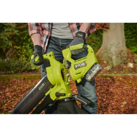 Бесщеточный садовый пылесос-воздуходувка ONE+ 18В RY18BVXA-150 Ryobi