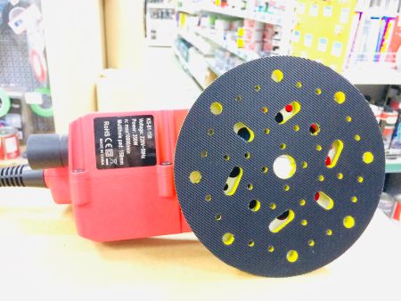 *KS-01-150-25  шлиф. машинка ручная 220V/50Hz без мешка для пыли, эксцентрик 2,5 мм 1