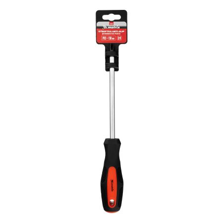 Отвертка Anti-Slip, PH3 х 150 мм, CrV, двухкомпонентная рукоятка Matrix