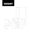 Кромочно калевочная фреза Gigant GC-0011