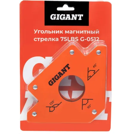Магнитный угольник Gigant G-0512