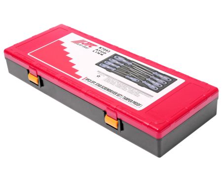 Набор отверток TORX TS8H-TS40H с отверстием 5-гранных 9 предметов в кейсе JTCJTC