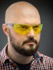 ЗУБР БОЛИД жёлтые защитные очки, открытые, защита от запотевания, UV 450, оптический класс 1, Профессионал (110486)