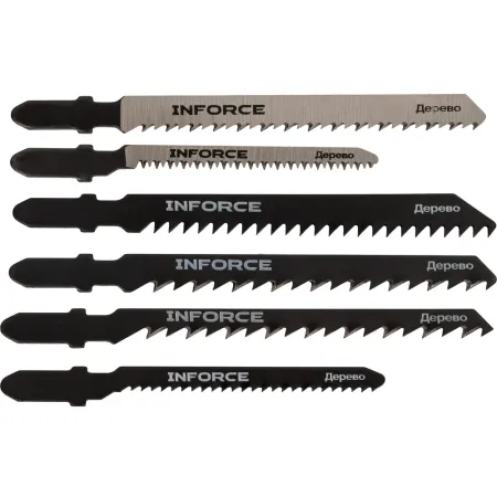 Пилки по дереву для лобзика Inforce 12-23-07