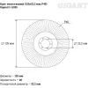 Лепестковый круг Gigant G-11035