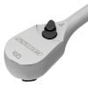 Ключ-трещотка 1/2", CrV, 120 зубьев, цельнометаллический, хром Gross