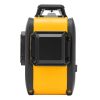 Лазерный уровень мультипризм. LXI 360-2 Green, 30 м, 520 Нм, акк. Li 2800 mAh, резьба 1/4" Denzel