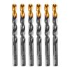 Сверло по металлу, 12 мм, HSS-Tin, Golden Tip, 6 шт. Denzel
