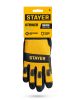 STAYER STRIKER р.L (9), комбинированные перчатки для тяжелых механических работ (11410-L)