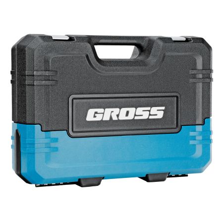 Набор инструментов, 1/4", 1/2", CrV, 120 зубьев, 82 предмета Gross