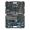 Набор инструментов, 1/4", 1/2", CrV, 120 зубьев, 115 предметов Gross