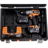 Ударная бесщеточная аккумуляторная дрель-шуруповерт BSB18C3BL-502C AEG