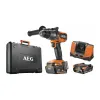 Ударная бесщеточная аккумуляторная дрель-шуруповерт BSB18C3BL-X02C AEG