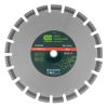 Диск алмазный 350 х 25.4 мм, "Асфальт", сухой/мокрый рез Сибртех