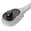 Ключ-трещотка 3/8", CrV, 120 зубьев, цельнометаллический, хром Gross