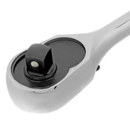 Ключ-трещотка 3/8", CrV, 120 зубьев, цельнометаллический, хром Gross