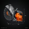 KRAFTOOL 3700 Вт, 350 мм, без диска, бензорез по бетону (бетонорез) (K770-14)