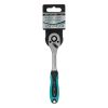 Ключ-трещотка 1/4", CrV, 72 зуба, с быстрым сбросом, матовый хром Stels