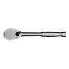 Ключ-трещотка 1/4", CrV, 120 зубьев, цельнометаллический, хром Gross
