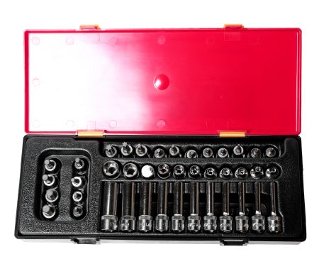 Набор головок торцевых 3/8" TORX,HEX 41 предмет в кейсе JTCJTC
