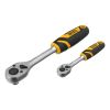 Набор инструментов, 1/2", 1/4", CrV, S2, пластиковый кейс, 84 предмета Denzel