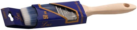 STAYER AQUA-LUX, 75 мм, 3″, искусственная щетина, деревянная ручка, для воднодисперсионных и акриловых ЛКМ, плоская кисть (01055-075)