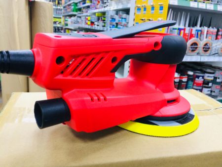 *KS-01-150-25  шлиф. машинка ручная 220V/50Hz без мешка для пыли, эксцентрик 2,5 мм 1