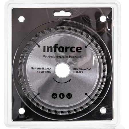 Диск пильный по дереву Inforce 11-01-605