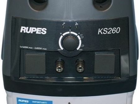 RUPES KS260EPNS Мобильный пылесос с рабочей станцией для двух рабочих мест