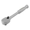 Ключ-трещотка 1/4", CrV, 120 зубьев, цельнометаллический, хром Gross
