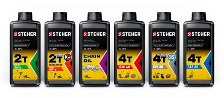 STEHER 2T-HP, 1 л, минеральное масло для 2-тактных двигателей (76003-1)