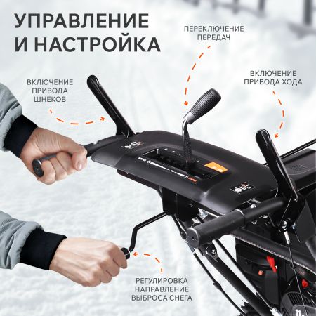 Снегоуборщик бензиновый PATRIOT PS 911