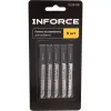Пилки по ламинату для лобзика Inforce 12-23-09