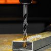 Сверло спиральное по металлу 11 x 142мм, Р6М5, Golden Tip, многогранная заточка Denzel