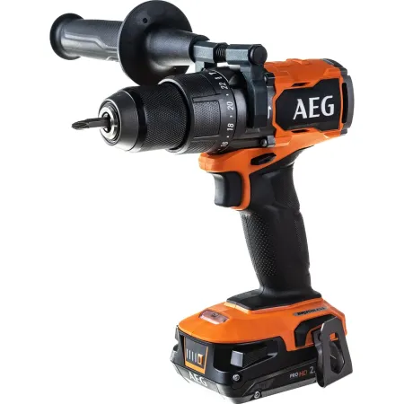 Ударная бесщеточная аккумуляторная дрель-шуруповерт BSB18C3BL-X02C AEG