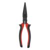 Длинногубцы прямые Black Nickel, 200 мм, двухкомпонентные рукоятки Matrix