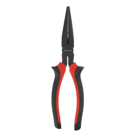 Длинногубцы прямые Black Nickel, 200 мм, двухкомпонентные рукоятки Matrix