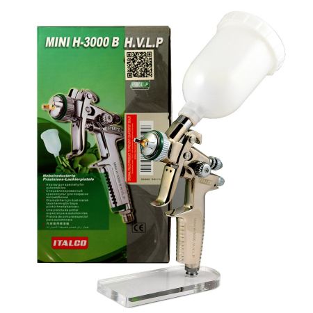 ITALCO Mini H-3003 HVLP Краскопульт с верхним бачком 250 мл