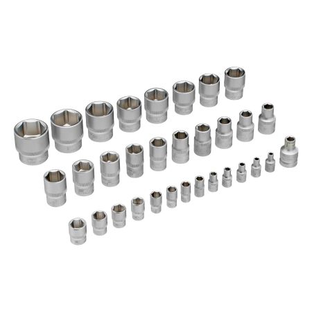 Набор инструментов, 1/2", 1/4", CrV, пластиковый кейс 94 предмета Stels