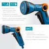 GRINDA X-S, с регулятором напора, душевой, 4 режима, курок спереди, двухкомпонентный, поливочный пистолет, PROLine (429165)